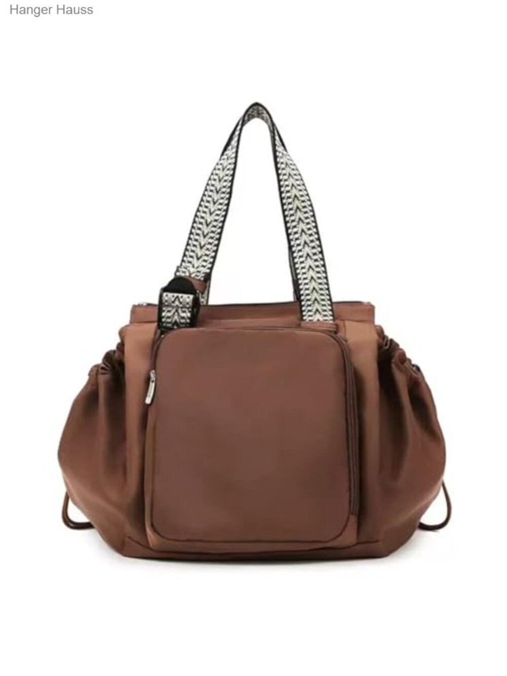 Convertible Tote Backpack Oxford Fabric 15 Pockets Travel Handbag